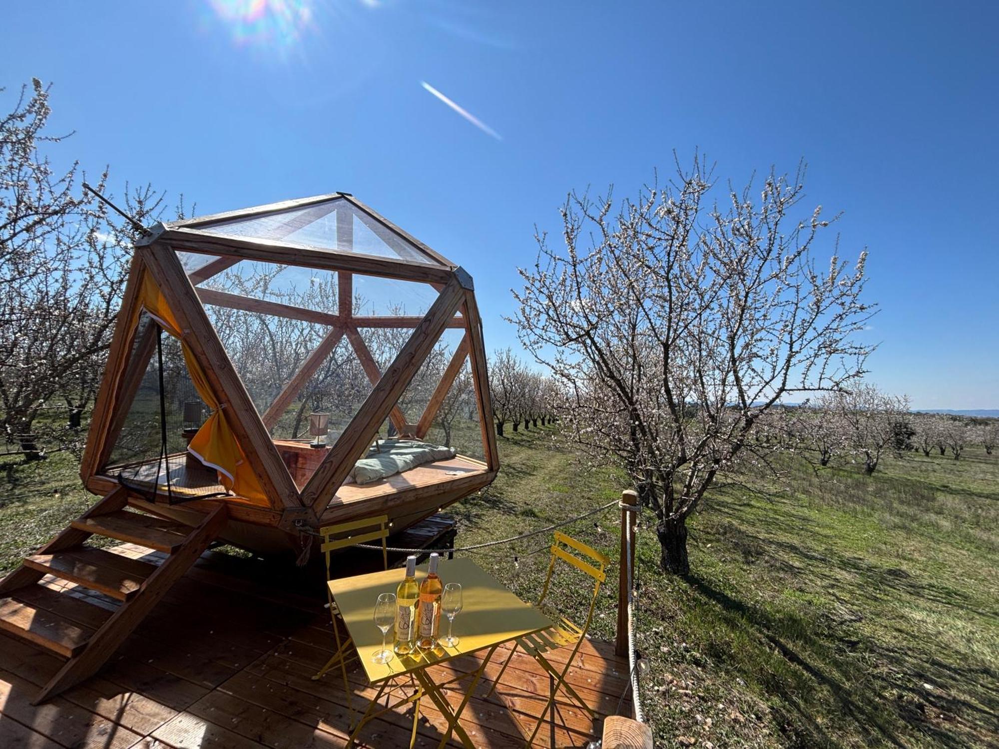 Luxury tent La Bulle Ico *